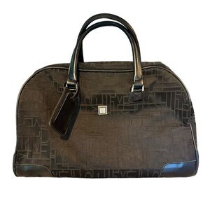 Diane Von Furstenburg | Black Duffle Bag